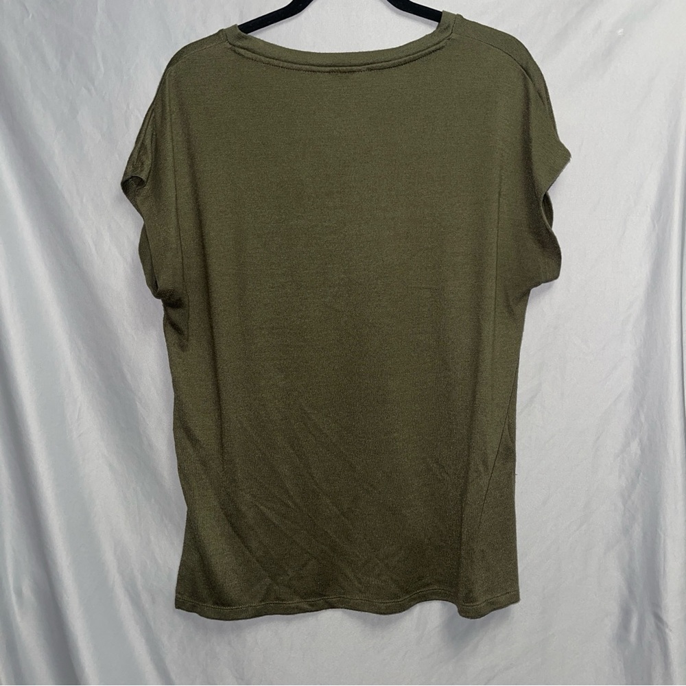 Orvis Women's Short Sleeve Olive Tee - Picture 5 of 6